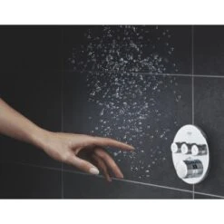 Grohe Thermostat Grohtherm SmartControl Mit 3 Absperrventilen Chrom Rund -Badarmaturen Verkauf 4520 ZZH T29121C13 000 01