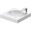 Duravit Aufsatzwaschbecken Architec 50 Cm Weiß Geschliffen Mit Hahnloch Rechts -Badarmaturen Verkauf 491976 320500008 2438 1
