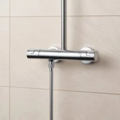 Grohe QuickFix Duschsystem Vitalio Start 250 Mit Thermostat Für Die Wandmontage -Badarmaturen Verkauf 5037411 7
