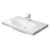 Duravit Möbelwaschbecken D-Code 85 Cm Weiß Mit 1 Hahnloch 1 Duravit Möbelwaschbecken D-Code 85 Cm Weiß Mit 1 Hahnloch -Badarmaturen Verkauf 509208 2438 34285 1