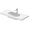 Duravit Möbelwaschbecken D-Code 105 Cm Weiß Mit 1 Hahnloch -Badarmaturen Verkauf 509224 2438 34210 1
