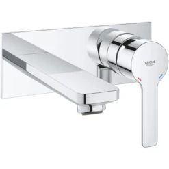 Grohe 2-Loch-Waschtischbatterie Lineare Chrom Ausladung 149 Mm