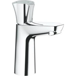 Grohe Standventil Costa Chrom Markierung Blau