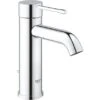 Grohe Einhand-Waschtischbatterie Essence S-Size Chrom Zugstangen-Ablaufgarnitur -Badarmaturen Verkauf 518357 4520 23591001