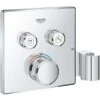 Grohe Thermostat Grohtherm SmartControl 2 Absperrventile Chrom Mit Brausehalter -Badarmaturen Verkauf 518774 4520 29125000
