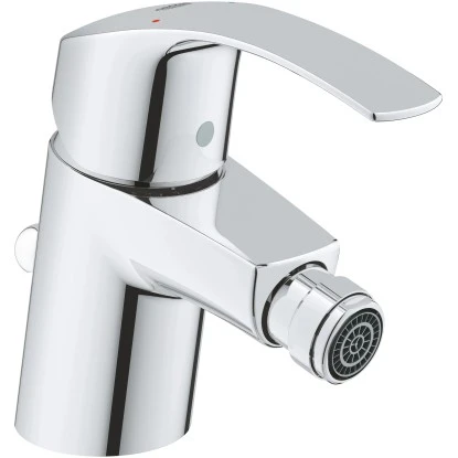 Grohe Einhand-Bidetbatterie Eurosmart Chrom 3 Grohe Einhand-Bidetbatterie Eurosmart Chrom