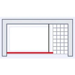 Schulte Duschwand MasterClass Walk In 90 X 200 Cm Chromoptik Klar Hell -Badarmaturen Verkauf 534136 2053 3