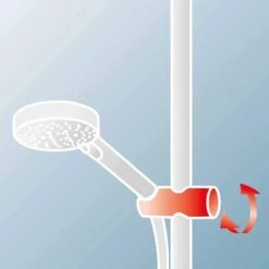 Schulte Duschsystem DuschMaster Rain Classic Rund Edelstahloptik -Badarmaturen Verkauf 577626 2053 2