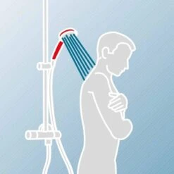 Schulte DuschMaster Rain Mit Einhebelmischer Eckig BlackStyle 13 Schulte DuschMaster Rain Mit Einhebelmischer Eckig BlackStyle -Badarmaturen Verkauf 577673 2053 3