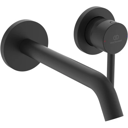 Ideal Standard Wand-Waschtischarmatur Ceraline Unterputz Silk Black 3 Ideal Standard Wand-Waschtischarmatur Ceraline Unterputz Silk Black