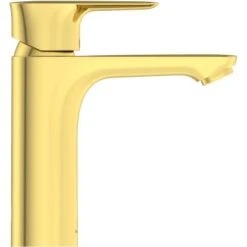 Ideal Standard Waschtischarmatur Connect Air Grande O. Ablaufg. Brushed Gold -Badarmaturen Verkauf 612209 3049 3