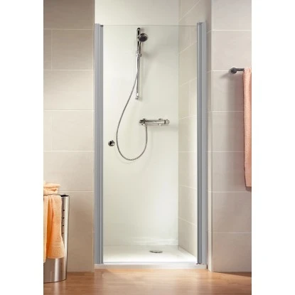 Schulte ExpressPlus Drehtür In Nische Garant Alu Natur Rechts 200x100cm 3 Schulte ExpressPlus Drehtür In Nische Garant Alu Natur Rechts 200x100cm