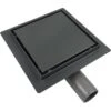 VerosanPro Duschrinne-Bodenablauf Nakia Quadratisch Matt Dunkelgrau 15 X 15 Cm -Badarmaturen Verkauf 640092 4259 1