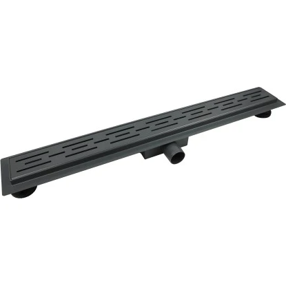 VerosanPro Duschrinne Nakia DR1 Komplettset Designrost Matt Dunkelgrau 70 Cm 3 VerosanPro Duschrinne Nakia DR1 Komplettset Designrost Matt Dunkelgrau 70 Cm