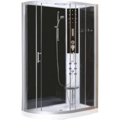 Sanotechnik Komplettduschkabine Vario Rechts 215 Cm X 120 Cm X 80 Cm