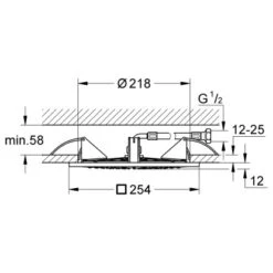 Grohe Deckenbrause Rainshower F-Series -Badarmaturen Verkauf 68 4520 grohe deckenbrause 1