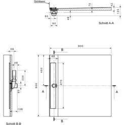 Bodenebenes Befliesbares Duschelement Indigno R Mit Duschrinne 90 Cm X 90 Cm 6 Bodenebenes Befliesbares Duschelement Indigno R Mit Duschrinne 90 Cm X 90 Cm -Badarmaturen Verkauf 766133 4034 50001700 2