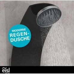 Eisl Duschpaneel Karibik 3 In 1 Mit Regendusche Sechs Massagedüsen Schwarz -Badarmaturen Verkauf 7663602 2759 7