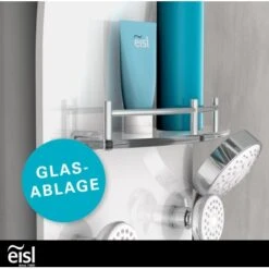 Eisl Duschpaneel Karibik 3 In 1 Mit Regendusche Sechs Massagedüsen Weiß 21 Eisl Duschpaneel Karibik 3 In 1 Mit Regendusche Sechs Massagedüsen Weiß -Badarmaturen Verkauf 7663628 2759 10