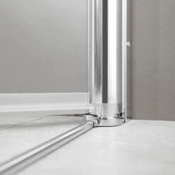 Breuer Drehtür Rechts Für Seitenwand Elana 6 Silber Matt Klarglas 100 Cm -Badarmaturen Verkauf 767932 2570 0612 2