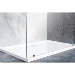 Sanotechnik Duschwand Walk In Freedom II 195 Cm X 118 Cm Klarglas -Badarmaturen Verkauf 776313 4633 4