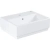 Grohe Waschtisch Cube Keramik 45 Cm Alpinweiß Hahnloch Überlauf PureGuard -Badarmaturen Verkauf 779000 4520 1