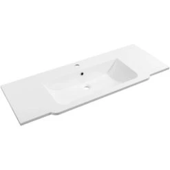 Fackelmann Marmor-Waschbecken 120 Cm Luxor Mittig