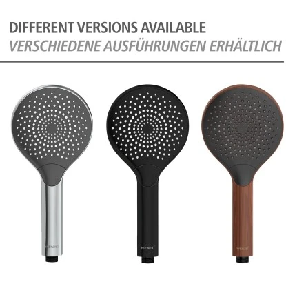 Wenko Duschkopf Watersaving Wood Ø 12 Cm 9 Wenko Duschkopf Watersaving Wood Ø 12 Cm – Bild 7