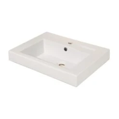 Sanitop-Wingenroth Waschbecken 60 Cm Linha Weiß -Badarmaturen Verkauf 910186 picture 1