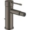 Grohe Einhand-Bidetbatterie Essence Hard Graphite Gebürstet -Badarmaturen Verkauf 963984 4520 32935AL1