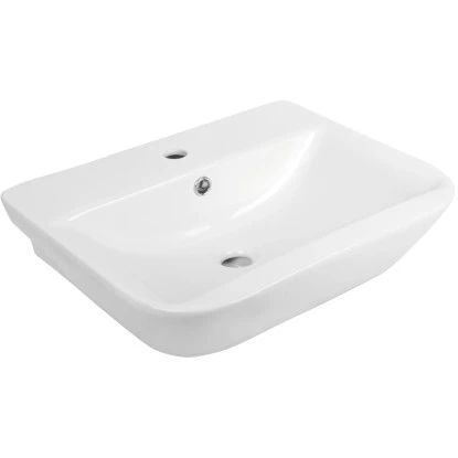 AquaSu Waschtisch Lenado 56 Cm Weiß 4 AquaSu Waschtisch Lenado 56 Cm Weiß – Bild 2