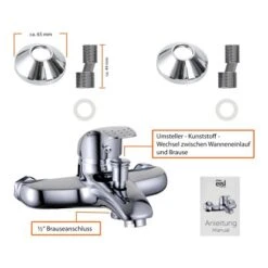 Eisl ROMA Wannenfüllarmatur Chrom 8 Eisl ROMA Wannenfüllarmatur Chrom -Badarmaturen Verkauf annenfllarmaturromachrom 3