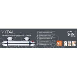 Eisl VITAL Thermostat Duscharmatur Chrom -Badarmaturen Verkauf italmitverbrhschutzchrom 4
