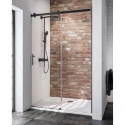 Schulte Alexa Style 2.0 Schiebetür In Nische BlackStyle 120 X 200cm